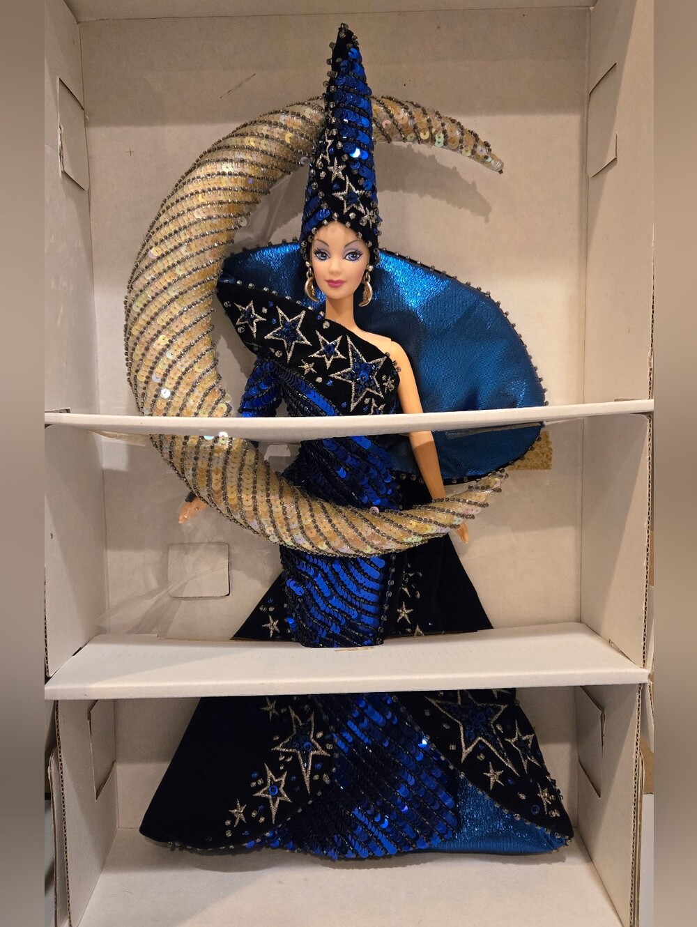 Vintage Bob Mackie Moon Goddess Barbie In The Original Box